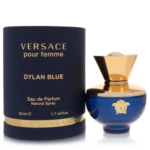 Versace Pour Femme Dylan Blue by VersaceEau De Parfum Spray 1.7 oz 1.7 oz / 50 ml / Alcohol, Amber, Woody, Aldehyde, Oils Women