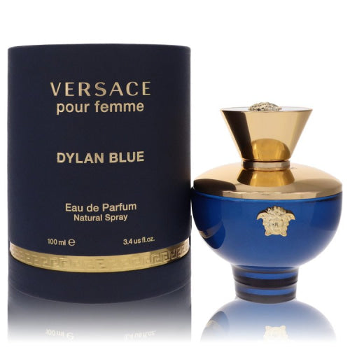 Versace Pour Femme Dylan Blue by VersaceEau De Parfum Spray 3.4 oz 3.4 oz / 100 ml / Alcohol, Amber, Woody, Aldehyde, Oils Women
