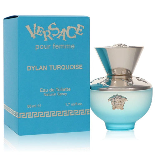 Versace Pour Femme Dylan Turquoise by VersaceEau De Toilette Spray 1.7 oz 1.7 oz / 50 ml / Alcohol, Amber, Woody, Aldehyde, Oils Women