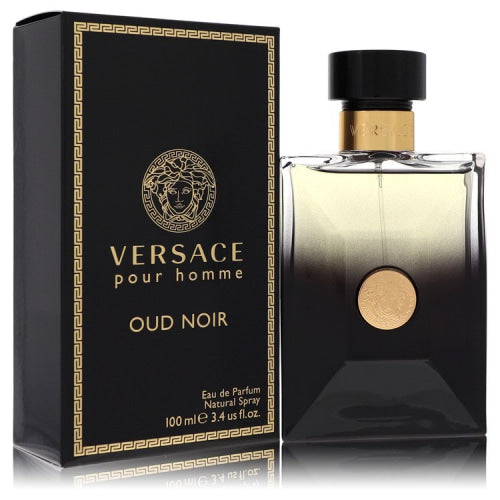 Versace Pour Homme Oud Noir by VersaceEau De Parfum Spray 3.4 oz 3.4 oz / 100 ml / Alcohol, Amber, Woody, Aldehyde, Oils Men