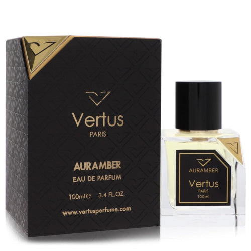 Vertus Auramber by VertusEau De Parfum Spray (Unisex) 3.4 oz 3.4 oz / 100 ml / Alcohol, Amber, Woody, Aldehyde, Oils Unisex