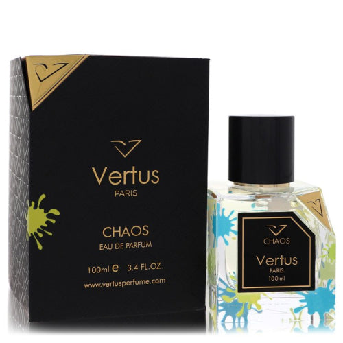 Vertus Chaos by VertusEau De Parfum Spray (Unisex) 3.4 oz 3.4 oz / 100 ml / Alcohol, Amber, Woody, Aldehyde, Oils Unisex