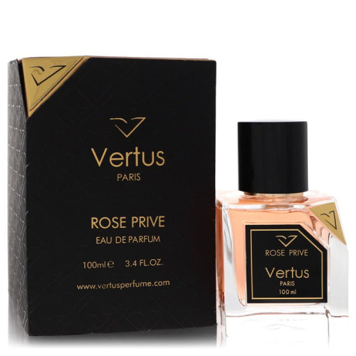 Vertus Rose Prive by VertEau De Parfum Spray (Unisex) 3.4 oz 3.4 oz / 100 ml / Alcohol, Amber, Woody, Aldehyde, Oils Unisex