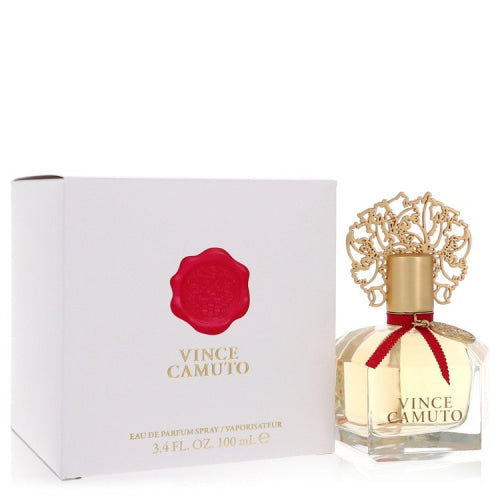 Vince Camuto by Vince CamutoEau De Parfum Spray 3.4 oz 3.4 oz / 100 ml / Alcohol, Amber, Woody, Aldehyde, Oils Women
