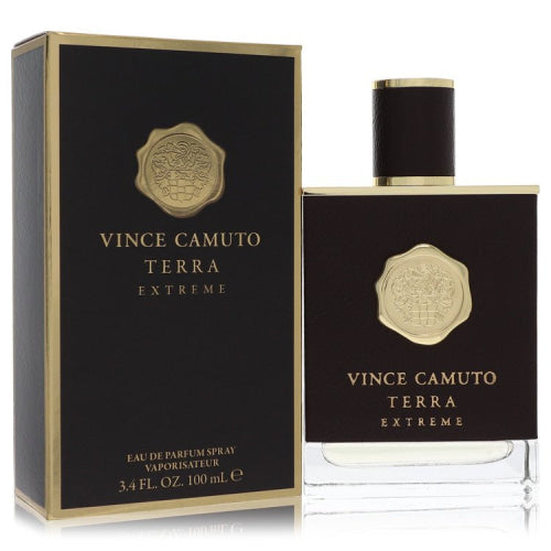 Vince Camuto Terra Extreme by Vince CamutoEau De Parfum Spray 3.4 oz 3.4 oz / 100 ml / Alcohol, Amber, Woody, Aldehyde, Oils Men