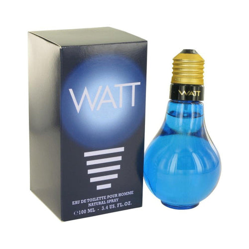 WATT Blue by Cofinluxe Eau De Toilette Spray 3.4 oz Male