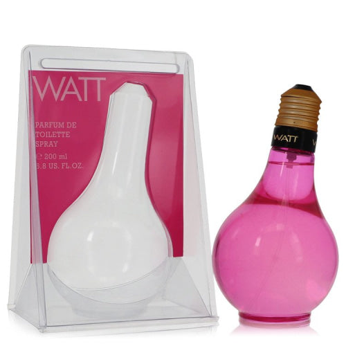 Watt Pink by CofinluxeParfum De Toilette Spray 6.8 oz 6.8 oz / 200 ml / Alcohol, Amber, Woody, Aldehyde, Oils Women