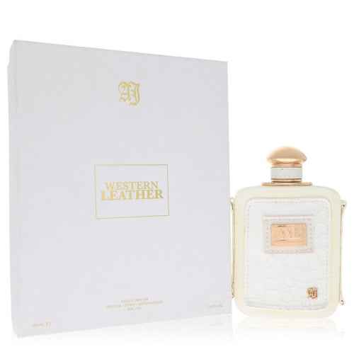 Western Leather by Alexandre JEau De Parfum Spray 3.4 oz 3.4 oz / 100 ml / Alcohol, Amber, Woody, Aldehyde, Oils Women