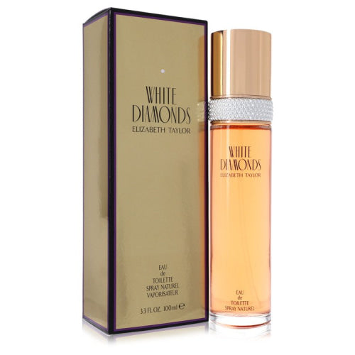 White Diamonds by Elizabeth TaylorEau De Toilette Spray 3.3 oz 3.3 oz / 100 ml / Alcohol, Amber, Woody, Aldehyde, Oils Women
