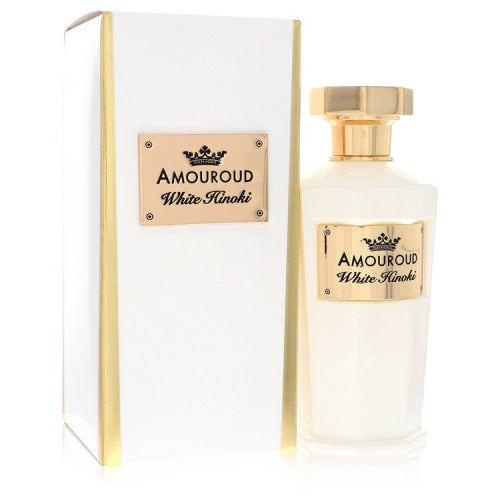 White Hinoki by AmouroudEau De Parfum Spray (Unisex) 3.4 oz 3.4 oz / 100 ml / Alcohol, Amber, Woody, Aldehyde, Oils Unisex