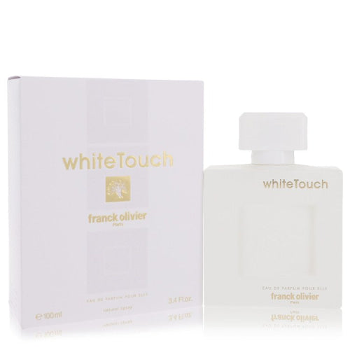 White Touch by Franck OlivierEau De Parfum Spray 3.3 oz 3.3 oz / 100 ml / Alcohol, Amber, Woody, Aldehyde, Oils Women