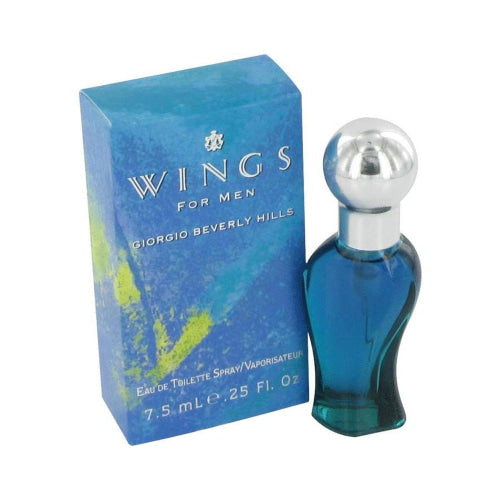 WINGS by Giorgio Beverly Hills Mini EDT Spray.25 oz Male