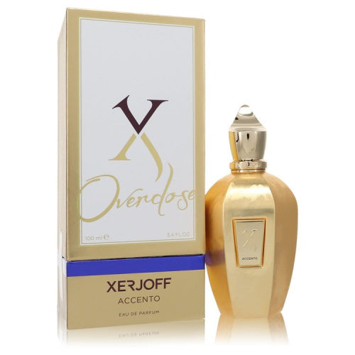 Xerjoff Accento Overdose by XerjoffEau De Parfum Spray (Unisex) 3.4 oz 3.4 oz / 100 ml / Alcohol, Amber, Woody, Aldehyde, Oils Unisex