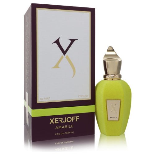 Xerjoff Amabile by XerjoffEau De Parfum Spray (Unisex) 1.7 oz 1.7 oz / 50 ml / Alcohol, Amber, Woody, Aldehyde, Oils Unisex