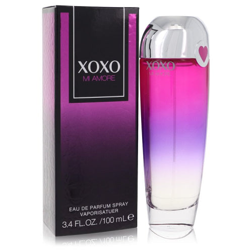 XOXO Mi Amore by Victory InternationalEau De Parfum Spray 3.4 oz 3.4 oz / 100 ml / Alcohol, Amber, Woody, Aldehyde, Oils Women