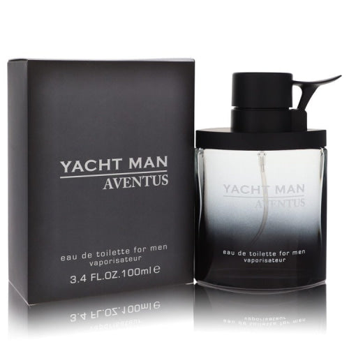 Yacht Man Aventus by MyrurgiaEau De Toilette Spray 3.4 oz 3.4 oz / 100 ml / Alcohol, Amber, Woody, Aldehyde, Oils Men