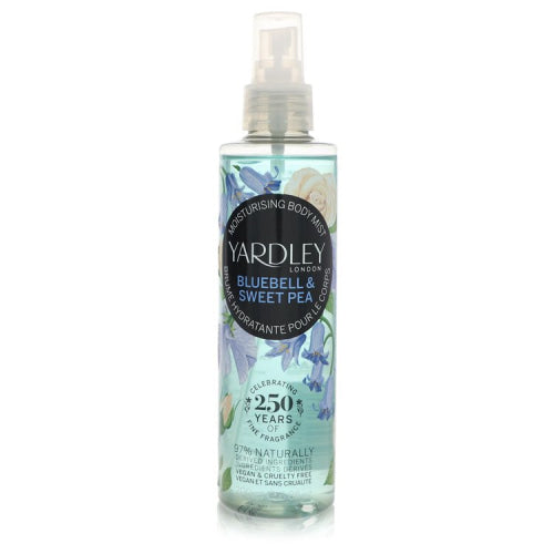 Yardley Bluebell & Sweet Pea by Yardley LondonMoisturizing Body Mist 6.8 oz 6.8 oz / 200 ml / Alcohol, Amber, Woody, Aldehyde, Oils Women