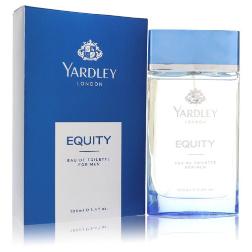Yardley Equity by Yardley LondonEau De Toilette Spray 3.4 oz 3.4 oz / 100 ml / Alcohol, Amber, Woody, Aldehyde, Oils Men