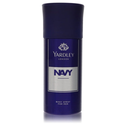 Yardley Navy by Yardley LondonBody Spray 5.1 oz 5.1 oz / 151 ml / Alcohol, Amber, Woody, Aldehyde, Oils Men
