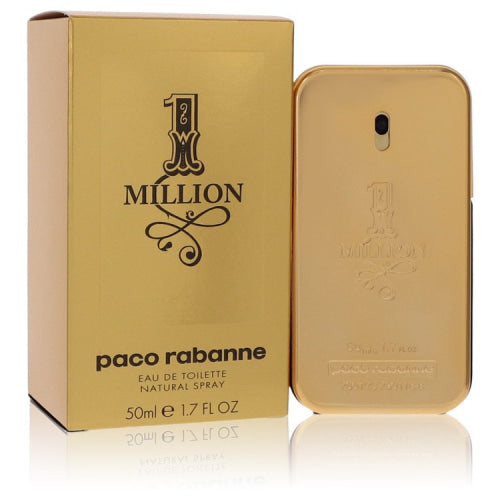 1 Million by Paco RabanneEau De Toilette Spray 1.7 oz 1.7 oz / 50 ml / Alcohol, Amber, Woody, Aldehyde, Oils Men