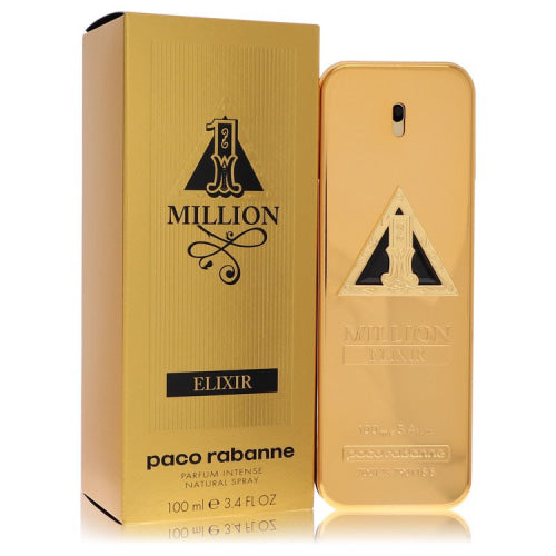 1 Million Elixir by Paco RabanneEau De Parfum Intense Spray 3.4 oz 3.4 oz / 100 ml / Alcohol, Amber, Woody, Aldehyde, Oils Men