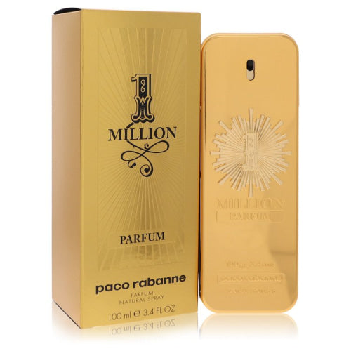 1 Million Parfum by Paco RabanneParfum Spray 3.4 oz 3.4 oz / 100 ml / Alcohol, Amber, Woody, Aldehyde, Oils Men