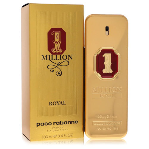 1 Million Royal by Paco RabanneParfum Spray 3.4 oz 3.4 oz / 100 ml / Alcohol, Amber, Woody, Aldehyde, Oils Men