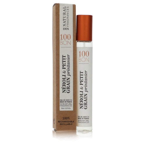 100 Bon Neroli & Petit Grain Printanier by 100 BonMini EDP Spray (Unisex Refillable).5 oz.5 oz / 15 ml / Alcohol, Amber, Woody, Aldehyde,