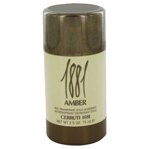 1881 Amber by Nino CerrutiDeodorant Stick 2.5 oz 2.5 oz / 75 ml / Alcohol, Amber, Woody, Aldehyde, Oils Men