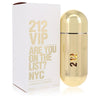 212 Vip by Carolina HerreraEau De Parfum Spray 2.7 oz 2.7 oz / 80 ml / Alcohol, Amber, Woody, Aldehyde, Oils Women