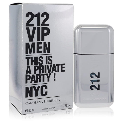 212 Vip by Carolina HerreraEau De Toilette Spray 1.7 oz 1.7 oz / 50 ml / Alcohol, Amber, Woody, Aldehyde, Oils Men