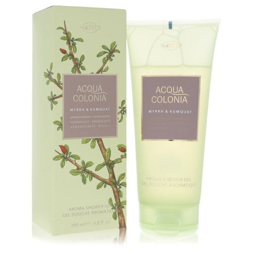 4711 Acqua Colonia Myrrh & Kumquat by 4711Shower Gel 6.8 oz 6.8 oz / 200 ml / Alcohol, Amber, Woody, Aldehyde, Oils Women