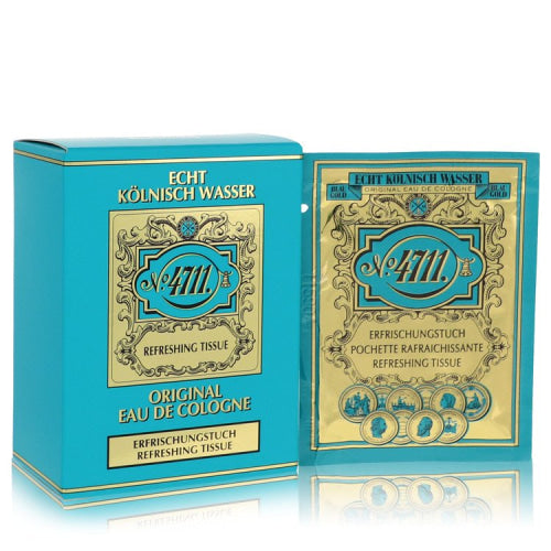 4711 by 4711Lemon Scented Tissues (Unisex)-10 per pk -- -- / -- / Alcohol, Amber, Woody, Aldehyde, Oils Unisex