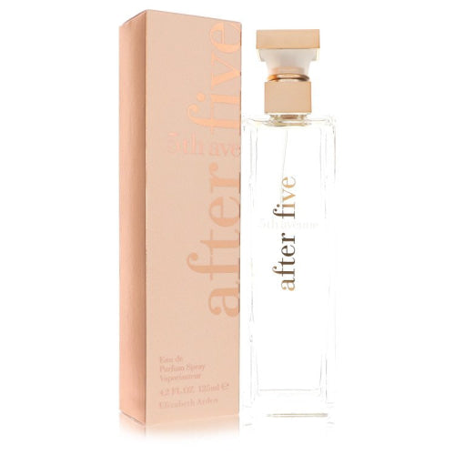 5TH AVENUE After Five by Elizabeth ArdenEau De Parfum Spray 4.2 oz 4.2 oz / 125 ml / Alcohol, Amber, Woody, Aldehyde, Oils Women