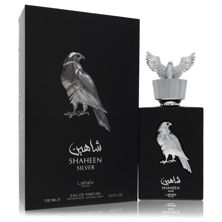 Lattafa Pride Shaheen Silver by Lattafa - Eau De Parfum Spray (Unisex Unboxed) 3.4 oz