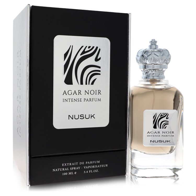 Nusuk Agar Noir Intense by Nusuk - Extrait De Parfum Spray (Unisex Unboxed) 3.4 oz