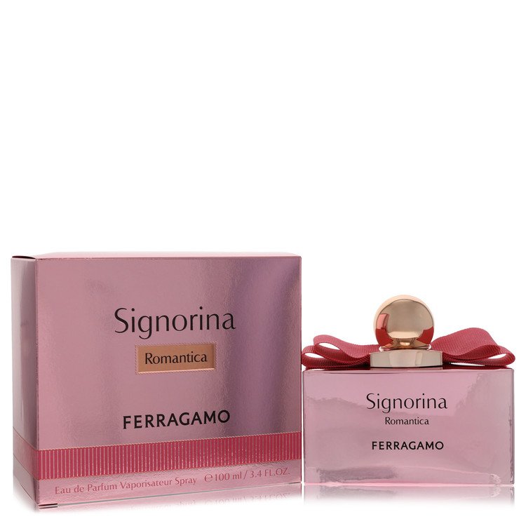 Signorina Romantica by Salvatore Ferragamo - Eau De Parfum Spray (Unboxed) 3.4 oz