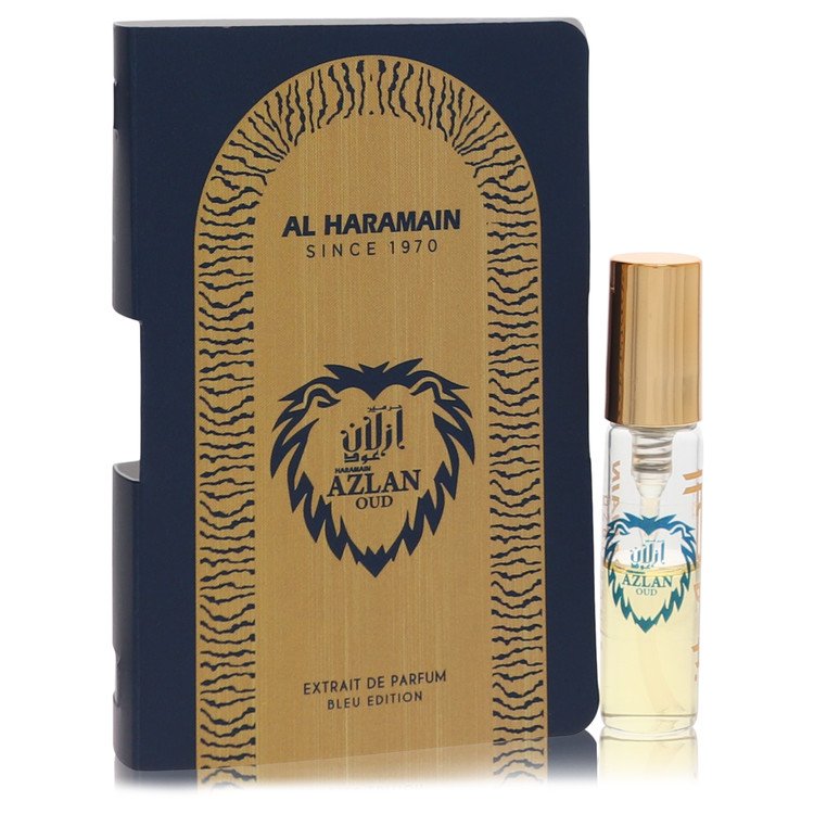 Al Haramain Azlan Oud Bleu by Al Haramain - Vial (sample) .06 oz