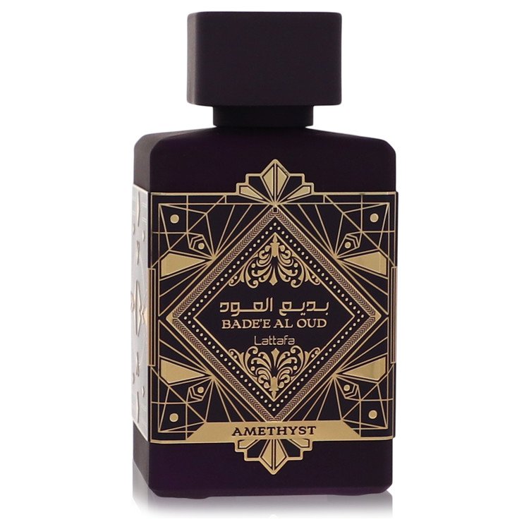 Lattafa Badee Al Oud Amethyst by Lattafa - Eau De Parfum Spray (Unisex Unboxed) 3.4 oz