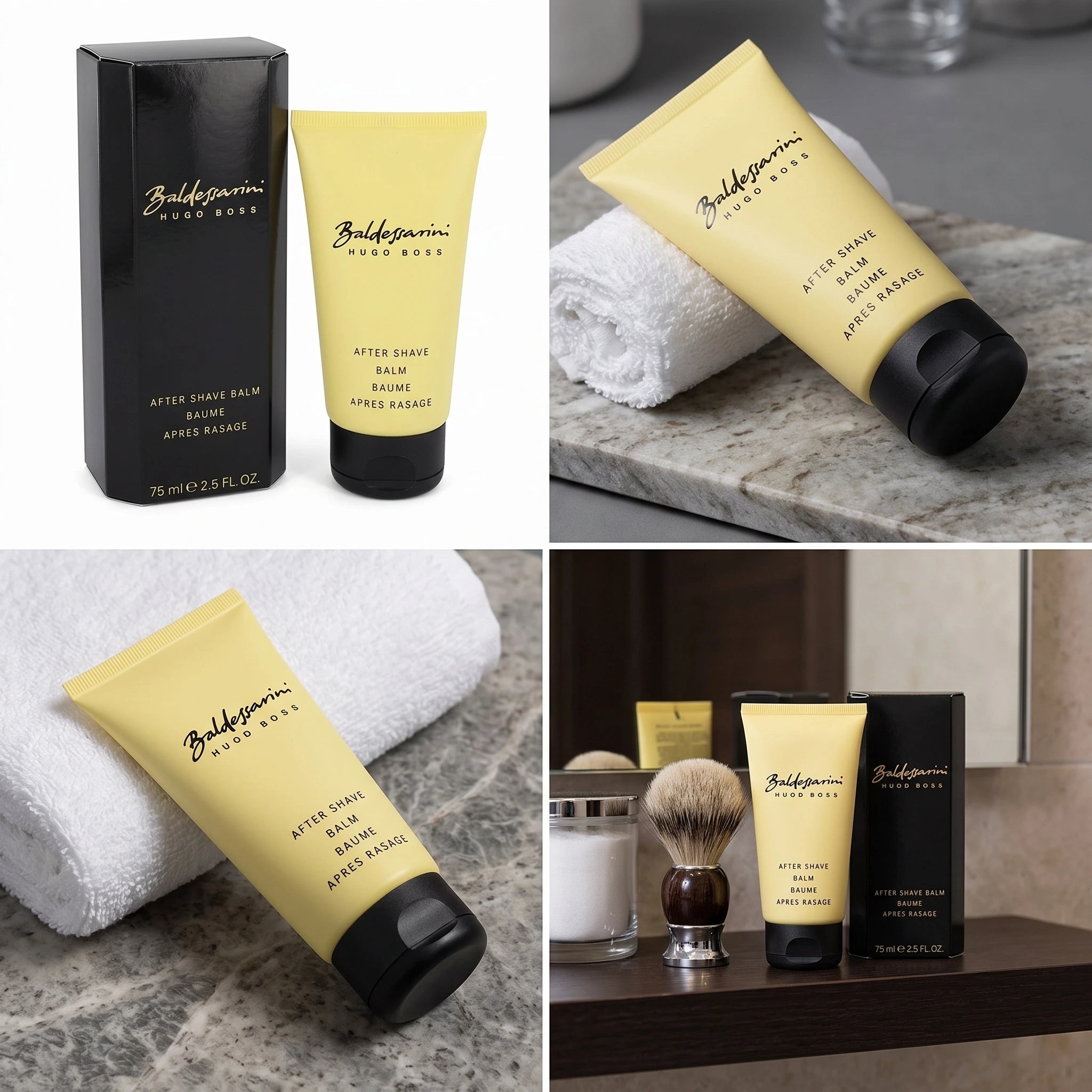Baldessarini by Hugo Boss After Shave Balm 2.5 oz for Soothing Skin Care | Baldessarini by Hugo Boss After Shave Balm 2.5 oz - Luxurious Men's Care