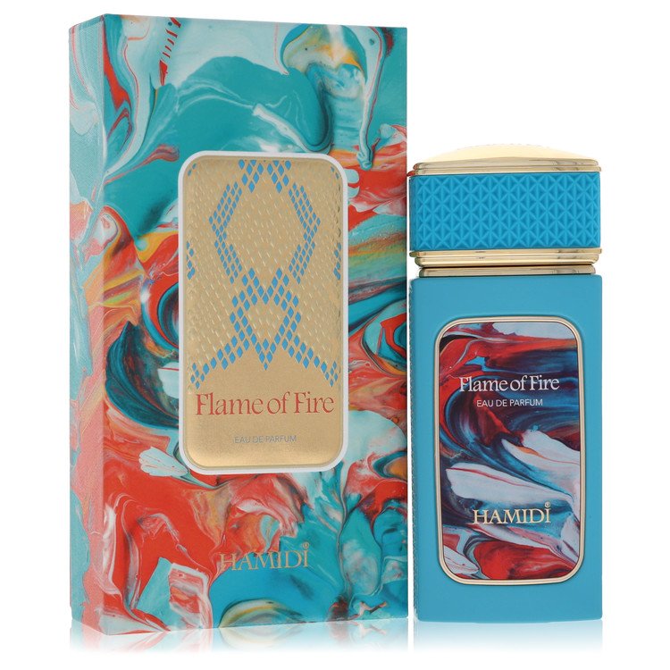 Hamidi Flame Of Fire by Hamidi - Eau De Parfum Spray (Unisex) 3.4 oz