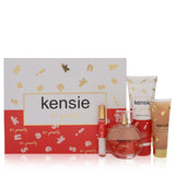 Kensie So Pretty by Kensie - Gift Set -- 3.4 oz Eau De Parfum Spray + .34 oz Mini EDP Spray + 2.5 oz Body Glow Oil + 6.8 oz Body Lotion
