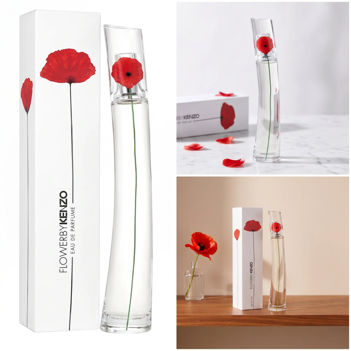 Kenzo FLOWER by Kenzo Eau De Parfum Spray Refillable 3.4 oz for Lasting Fragrance | kenzo FLOWER by Kenzo Eau De Parfum Spray 3.4 oz Women - Refillable Elegance
