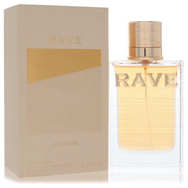 Lattafa Rave Au Soleil by Lattafa - Eau De Parfum Spray (Unisex) 3.4 oz