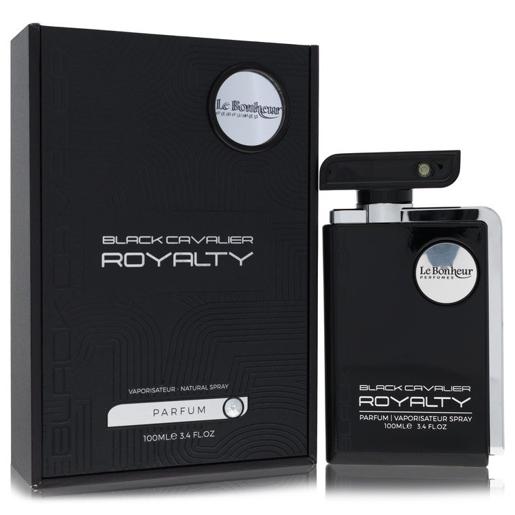 Le Bonheur Black Cavalier Royalty by Le Bonheur - Eau De Parfum Spray 3.4 oz