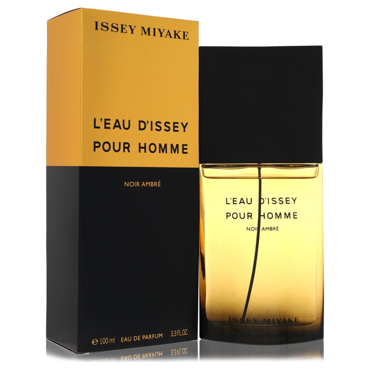L'eau D'issey Pour Homme Noir Ambre by Issey Miyake - Eau De Parfum Spray 3.3 oz