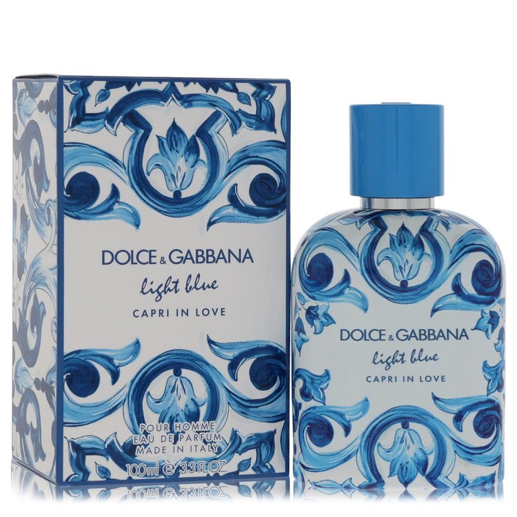 Light Blue Capri in Love by Dolce & Gabbana - Eau De Parfum Refillable Spray 3.3 oz