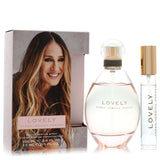 Lovely by Sarah Jessica Parker - Eau De Parfum Spray + 1/2 oz Travel EDP Spray 3.4 oz