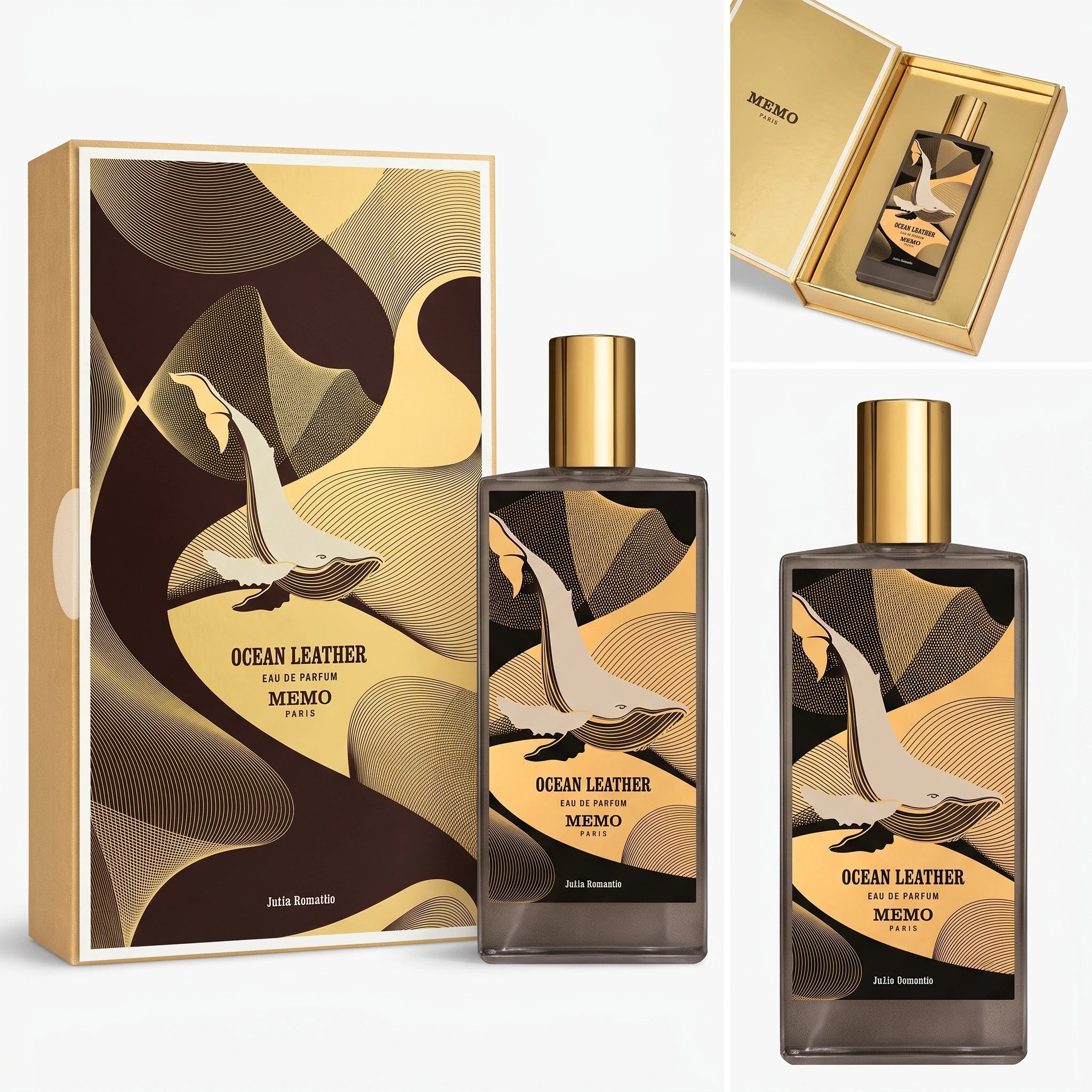 Memo Ocean Leather by Memo Eau De Parfum Spray 2.5 oz Unisex Luxury Fragrance | Memo Ocean Leather Eau De Parfum Spray 2.5 oz Unisex - Refreshing Luxury Fragrance | Memo