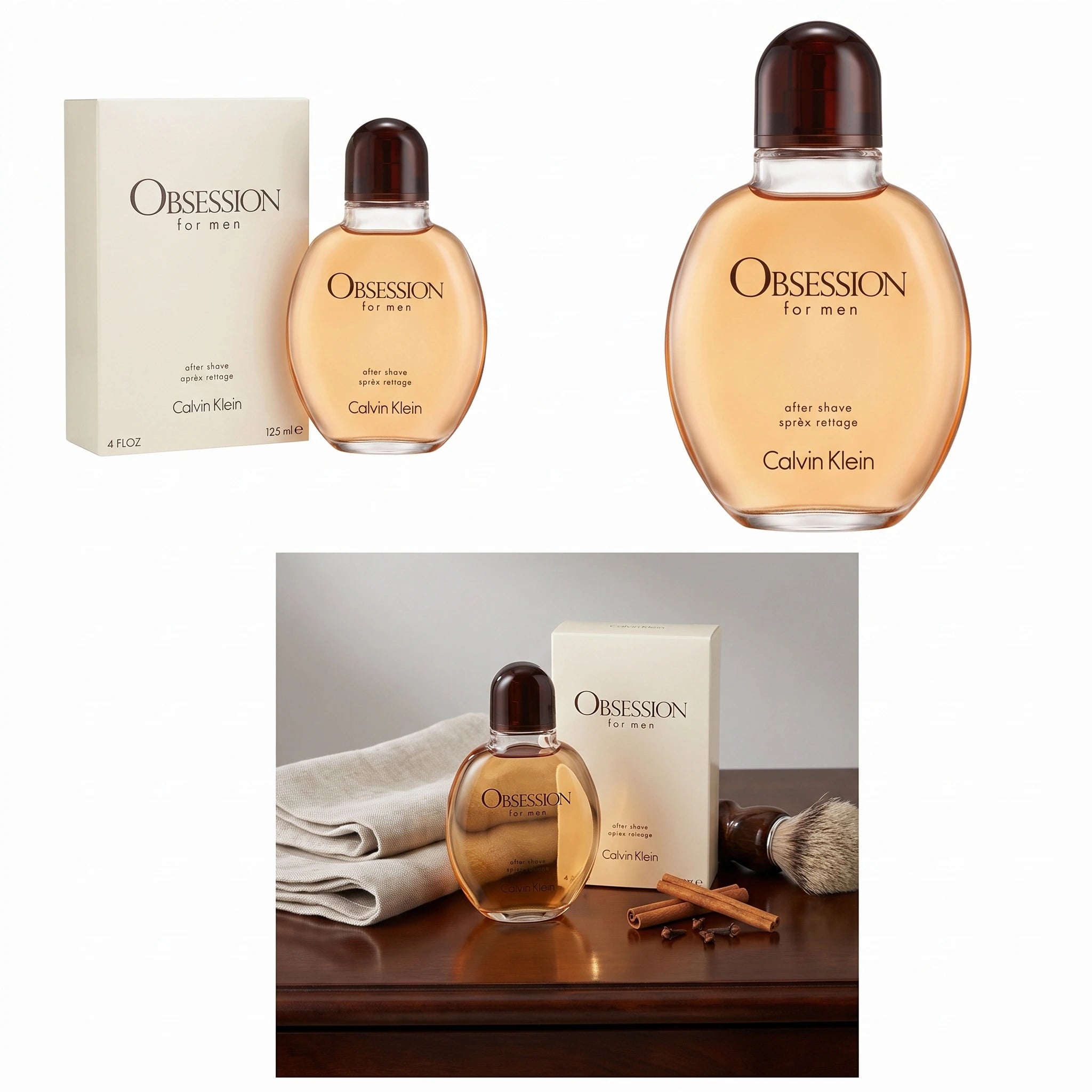 OBSESSION by Calvin Klein After Shave 4 oz for Long-Lasting Freshness and Comfort | OBSESSION by Calvin Klein After Shave - Refreshing Comfort | Calvin Klein